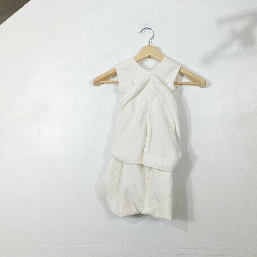 HALO Sleep Sack Swaddle Fleece Baby Sleeping Sack White Size Small 3-6 months - Picture 2 of 4